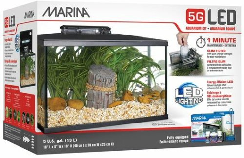 Marina LED 5 Gallon Aquarium Kit